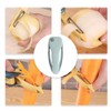 Potato Peeler Foldable Vegetable Peeler 2-in-1 Julienne Peeler for Potatoes
