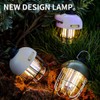 2000mAh LED Camping Lantern Retro Rechargeable Camping Lights Portable Tent