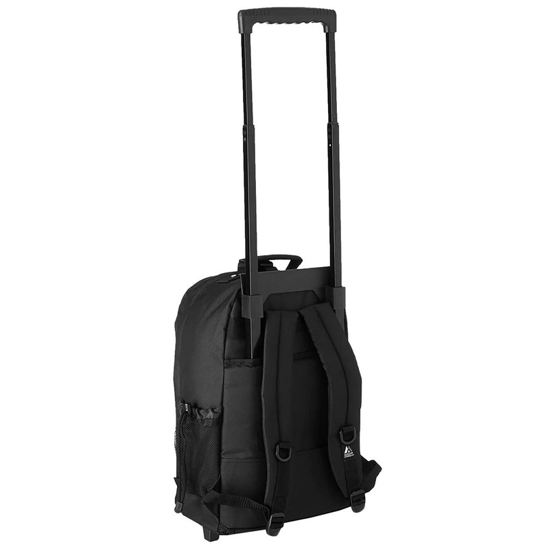 Everest Wheeled Backpack, Black, One Size