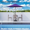 AreShark 7.5FT Patio Umbrella Table Market Umbrella w/Tilt and Crank