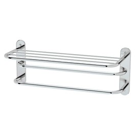 Gatco 1534 10-1/2-Inch by 26-1/2-Inch Towel Rack, Chrome