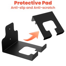 JOUTYFOR Garage Organizer Trimmer Rack, Garden Power Tool Hanger Weed Whackers Holder Wall Mounted for Grass Trimmer, Hedge Trimmer, Garage Trimmer, Garden Tools,2 Pack