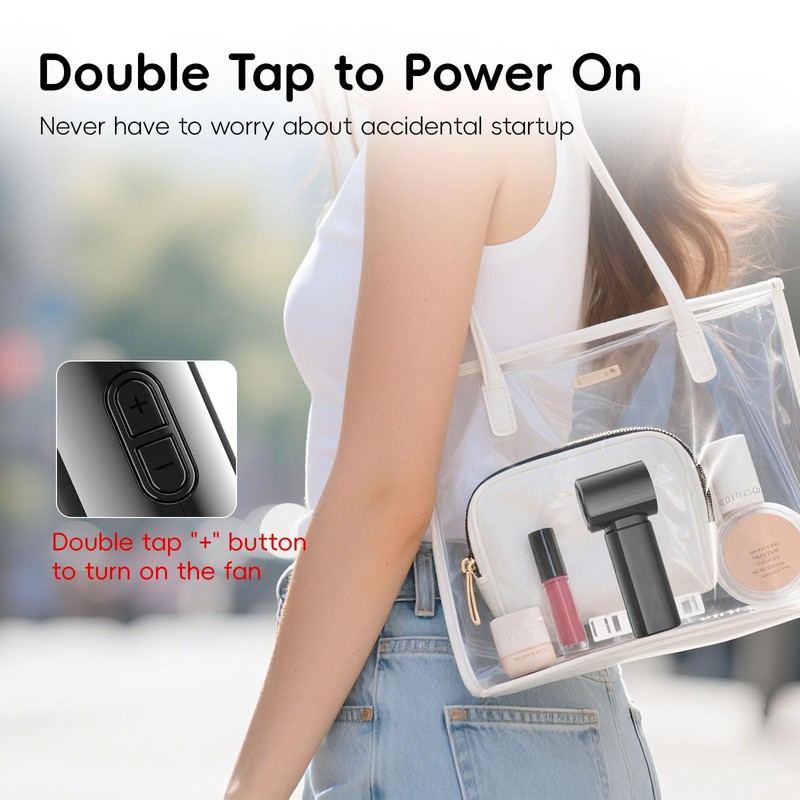 HandFan 4000mAh Mini Hand Fan(Black)