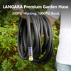 Heavy Duty Premium Garden Hose 50ft x 5/8", 300PSI Working,