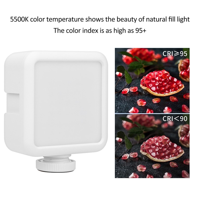 ULANZI VL49 Small LED Video Light Adjustable Photography Soft Light