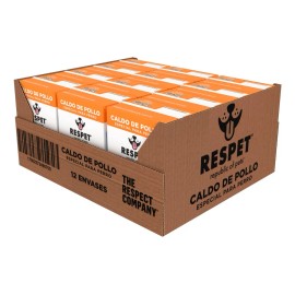 Caldo De Pollo Para Perro Respet | 200ml | 12 Pzs