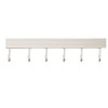 30 cm Hook Rail Kitchen Hanger for Kitchen Utensils, White