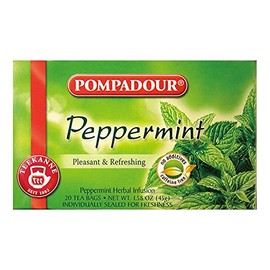 Japan Green Tea Center Pompadour Peppermint Leaf 1.6 oz (45 g) x 5 Boxes