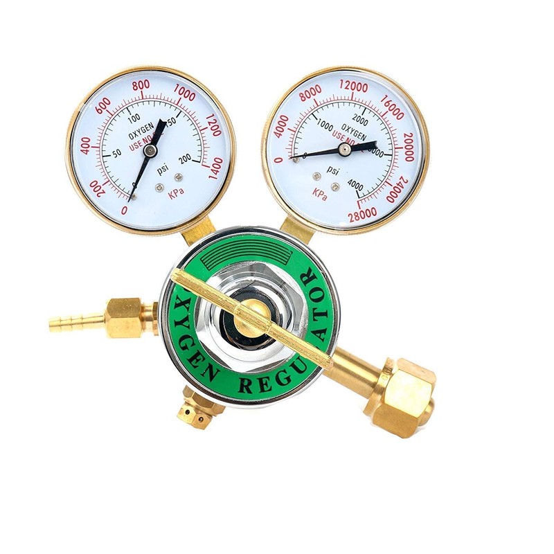 YaeKoo 2 Piece Dual Welding Gas Gauges Oxygen (CGA-540) and