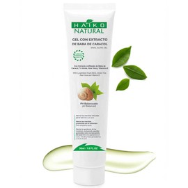 HAIKO NATURAL Snail Slime Night Gel Reduces Scars and Improves Skin Texture. With Snail Extract, Green Tea, Aloe Vera & Vitamin E. Deeply Hydrating and Nourishing. Paraben-Free - 1.0 FL.OZ / 30g