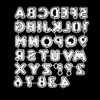 Uppercase Alphabet & Numbers + More Metal Cutting Dies Set,