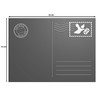 Vaessen Creative Cartella per Embossing 3D Cartolina Postale 11 x