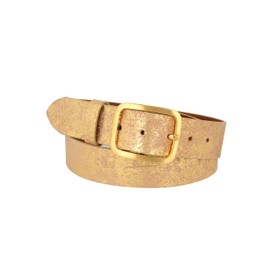 MGM Women's Soft Glam Belt, Gold (Gold-Used 2), 95 cm ('s Size: 95)