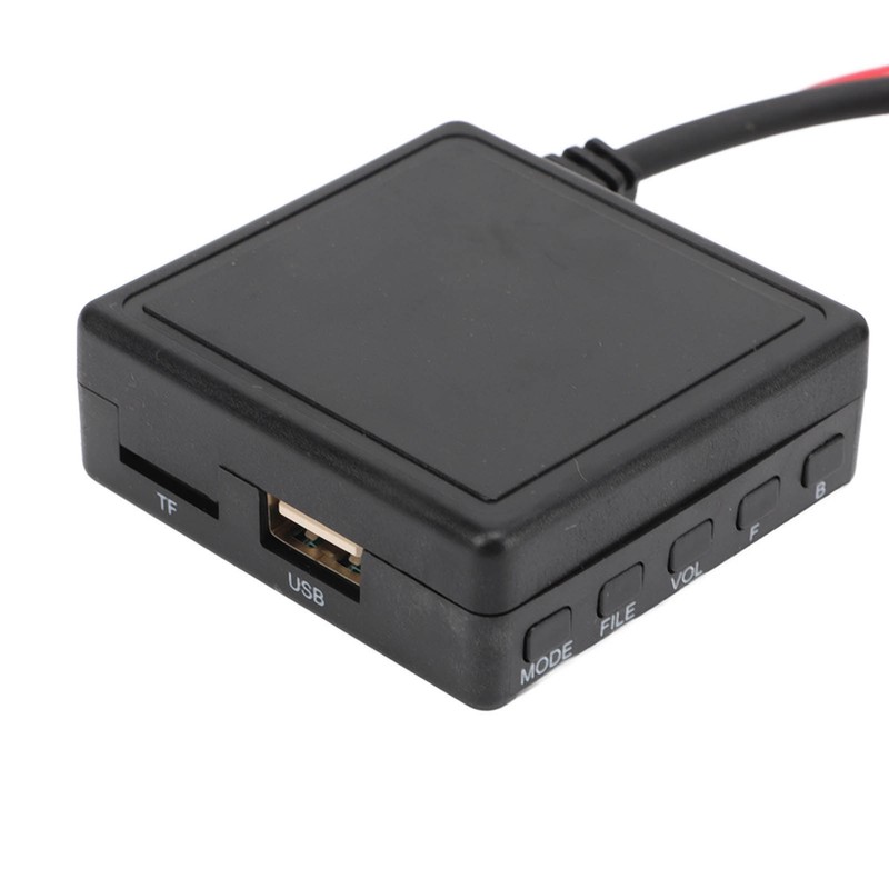 Bluetooth Adapter AUX Input Hands Free Calls Low Noise Stable