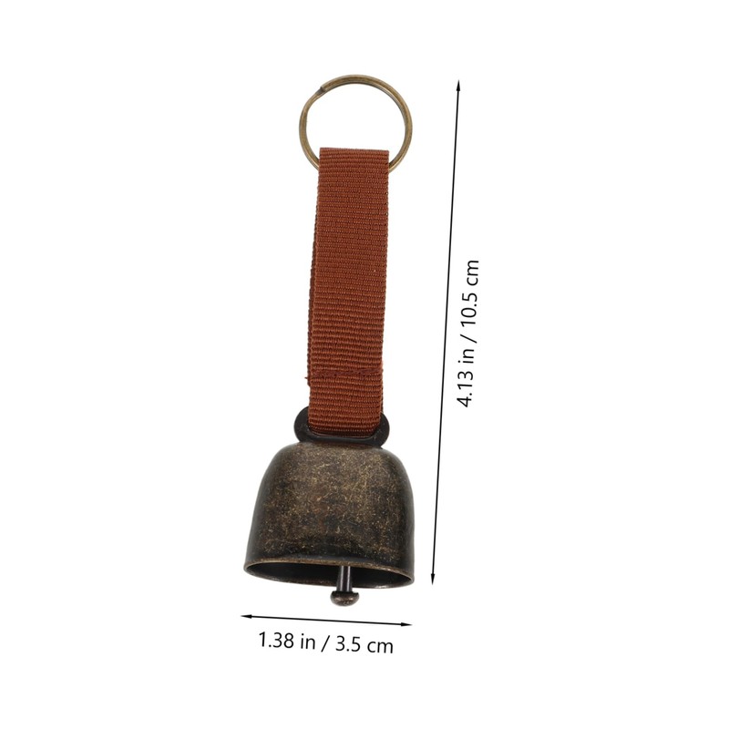 Sosoport Pet Safety Bell Dog Trainer Collar Mini Cowbells for