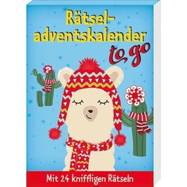 Rätseladventskalender to go 4: Mit 24 kniffligen Rätseln (Adventskalender für Erwachsene - 24 Rätsel)