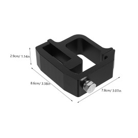 GLEAVI 2pcs Heavy Duty Truck Cap Mounting Clamps for Ladder Rack Installation Quick Easy Setup Suitable for Various Camping Shells Durable Truck Mounting Kit