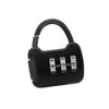 Mini Locker Combination Dial Lock - Black Student Model 5ea