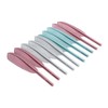 10Pcs Feather Pens Kids Ballpoint Pen Set ABS Plastic Office