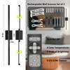iThird Battery Operated Wall Sconces Set of 2: 10000mAh Rechargeable