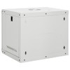 vidaXL 9U Wall Mounted Network Cabinet 19" IP20 20.9"x15.7"x17.7" Gray