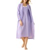 Latuza Women's Sleeveless Cotton Nightgown with Matching Long Robe Set