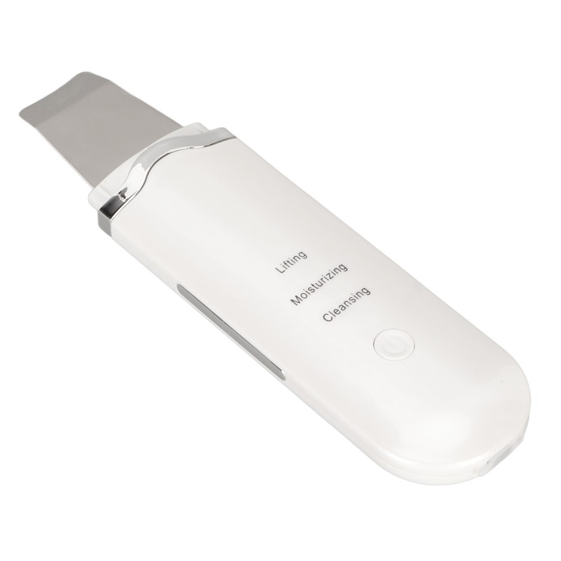 Electric Skin Scrubber Pore Spatula Face Cleaning Blackhead Removal Ultrasound