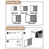 Mifuro 26"x20" Enclosed Bulletin Board, Lockable Weather-Resistant Aluminum Cork Noticeboard