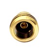 BesNPT Solid Brass Propane Gas Fitting Hose Adapter, QCC1 Type1