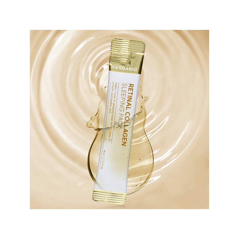 Hanganik 한가닉 레티날 콜라겐 슬리핑팩 4ml X 30포 마스크팩 수면팩