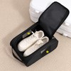 Portable Golf Shoe Bag – Breathable Oxford Cloth Carrier for