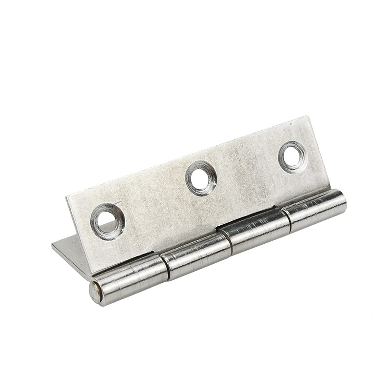 Mcredy Stainless Steel Hinges Hinge Hardware Silver 2.5”Door Hinge Set