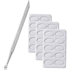 XUKZIMA 1 Pcs Stainless Steel Cuticle Pusher Tool Cuticle Trimmer for Manicure Pedicure