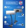 Nanningo Clip-On Security Mirror to See Behind You - 6.7"