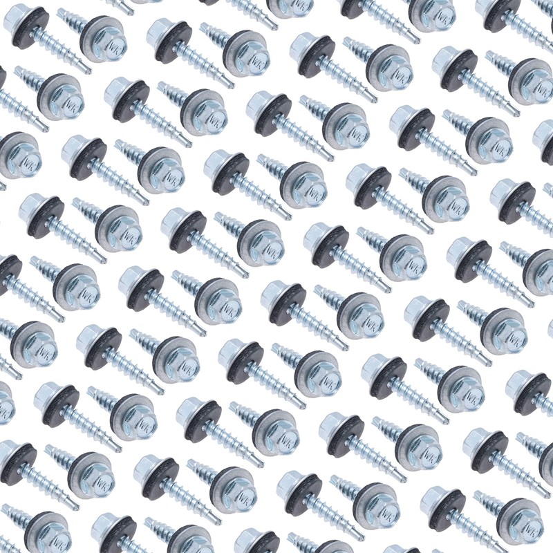 4.8 mm x 35 mm Roofing Screws, Self-Drilling Hex Screws