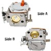 Concrete Saw Carburetor Kit with Fuel Filter Spark Plug, Fit