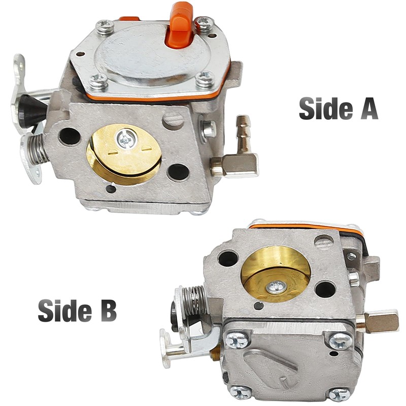 Concrete Saw Carburetor Kit with Fuel Filter Spark Plug, Fit