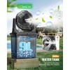 Ausic 9L Bucket Portable Misting Fan for Outdoors Patios -
