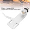 Phonograph Turntable Headshell Aluminum Alloy Headshell Cartridge Keeper for Record