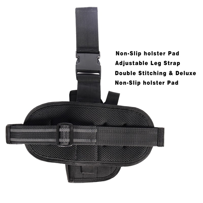 Drop Leg Holster Right Handed - Airsoft Holster with Magazine