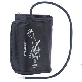 Middle Cuff 22-36cm Compatible with OMRON Digital Upper Arm Blood Pressure Monitor, Blood Pressure Cuff with 4.6mm Connectors, Replacement M Cuff Compatible with Omron, BP Machine Not Included