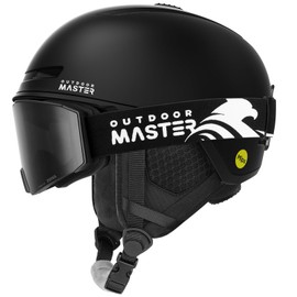 OutdoorMaster MIPS Ski Helmet Set With ZEISS Goggles for Men, Women & Youth - Snowboard Helmet With Lens