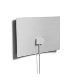 One For All Ultra Flat Amplified Indoor Digital TV Aerial - Ready to receive Freeview and Analogue TV Signals within a range of 15 miles - Full HD ready - HDTV Antenna – UHF/VHF – White/black - SV9440