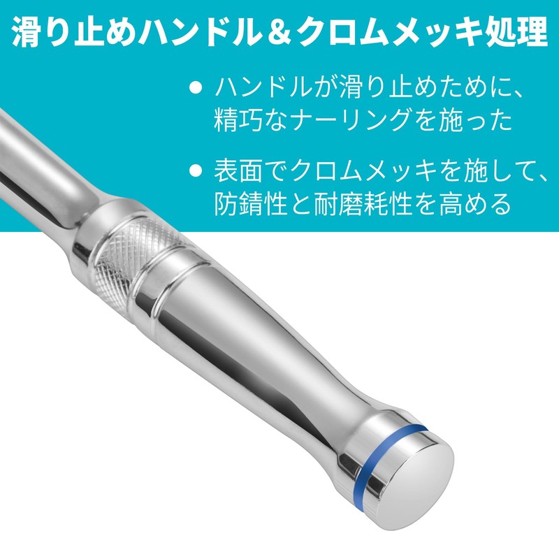 DURATECH Ratchet Handle, Ratchet Wrench, Socket Wrench, 3-IN-1 Drive Angle,