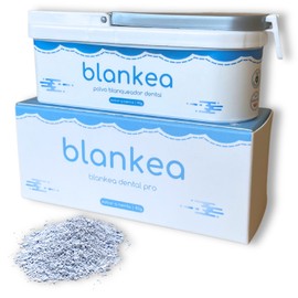 Blankea Pulver Zahnaufhellung Pro - Zahnpasta für Zähne Bleaching - Entfernt Kaffee-, Tee-, Wein-, Zahnstein- und Plaque-Flecken - Teeth Whitening Powder - Professioneller zähne aufhellen für zu Hause