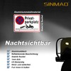 SINMAO Private Parking Sign with Post Holder Aluminium 30 x