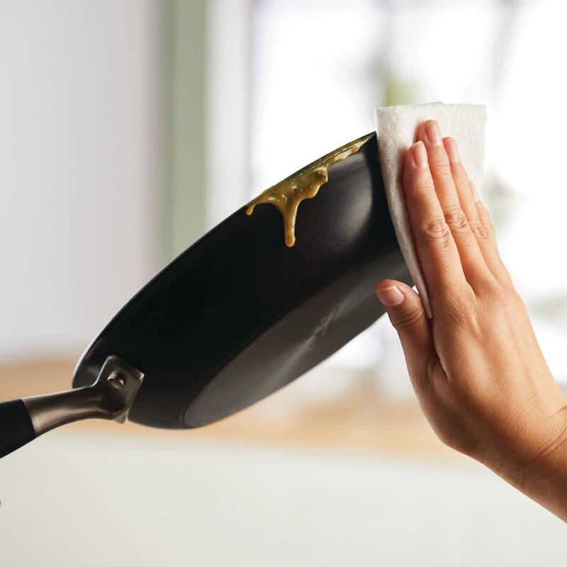 Anolon Advanced Home Hard-Anodized Nonstick Skillets (2 Piece Set- 10.25-Inch