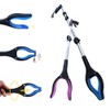 2-Pack 43”+32” Newest Grabber Reacher Tool-Long Magnetic Lightweight Aluminum Foldable