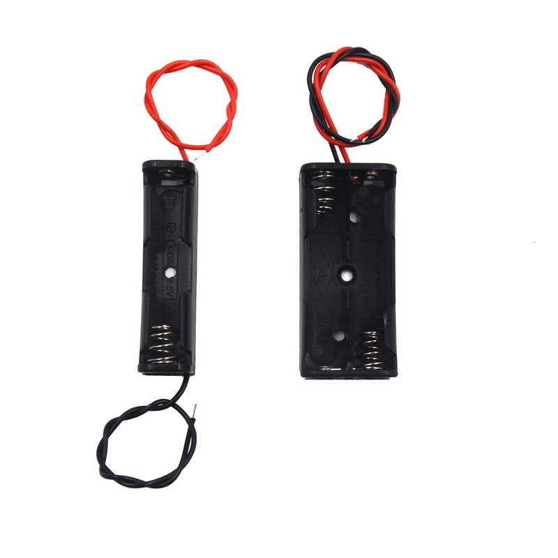 LampVPath (Pack of 8 Battery Holder Bundle 2Pcs1 X 1.5VSingle