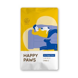 Pawte Happy Pose 90 Tablets AHS Dog Cat Pet Supplement DHA EPA PS Ferulic Acid